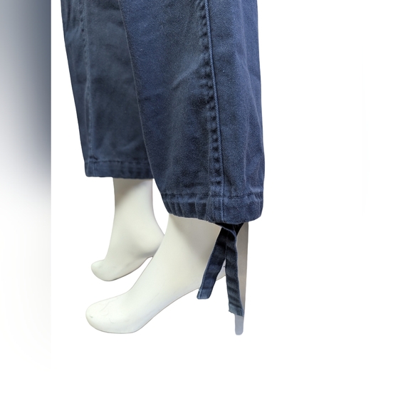 Brandy Melville Blue Cargo Pants, Utility Straight Leg, XS-S - Picture 5 of 10